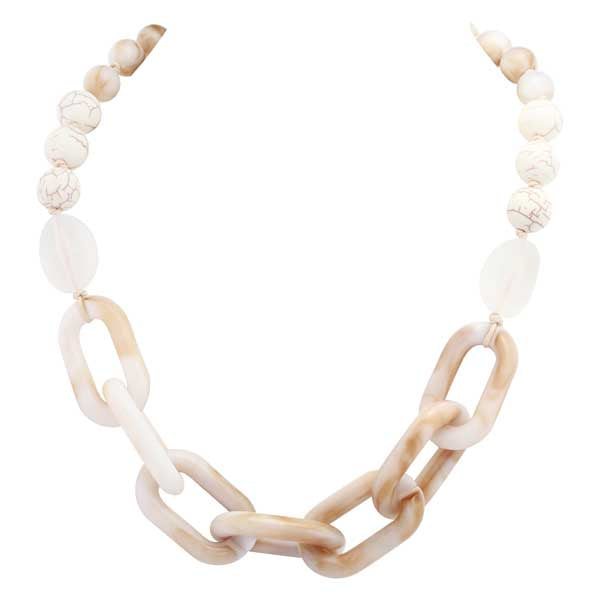 BEAD LINK NECKLACE