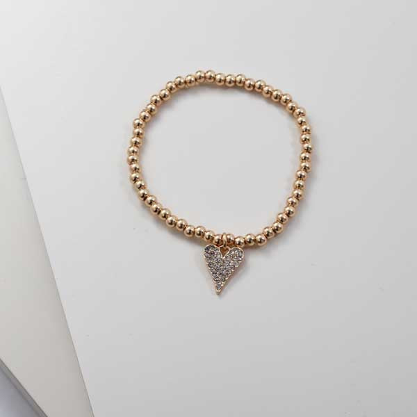 HEART BEAD BRACELET