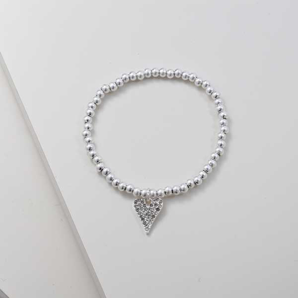 HEART BEAD BRACELET