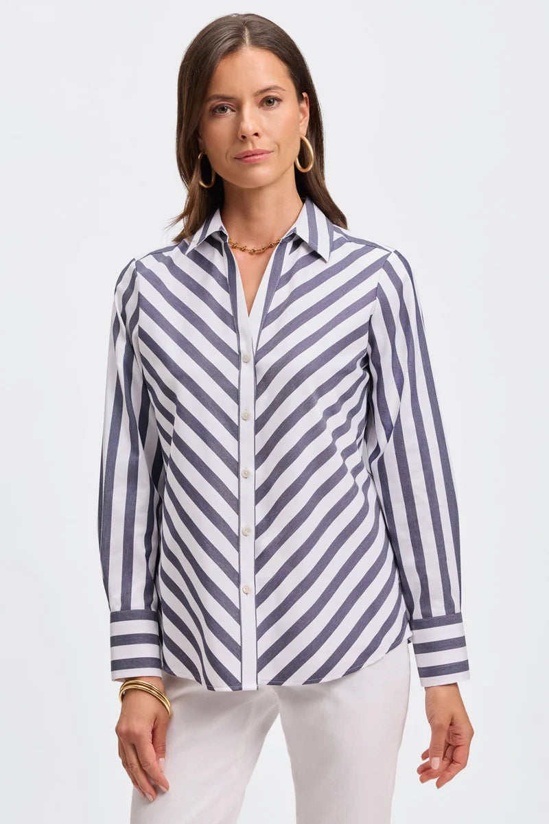THE MARY STRIPE SHIRT