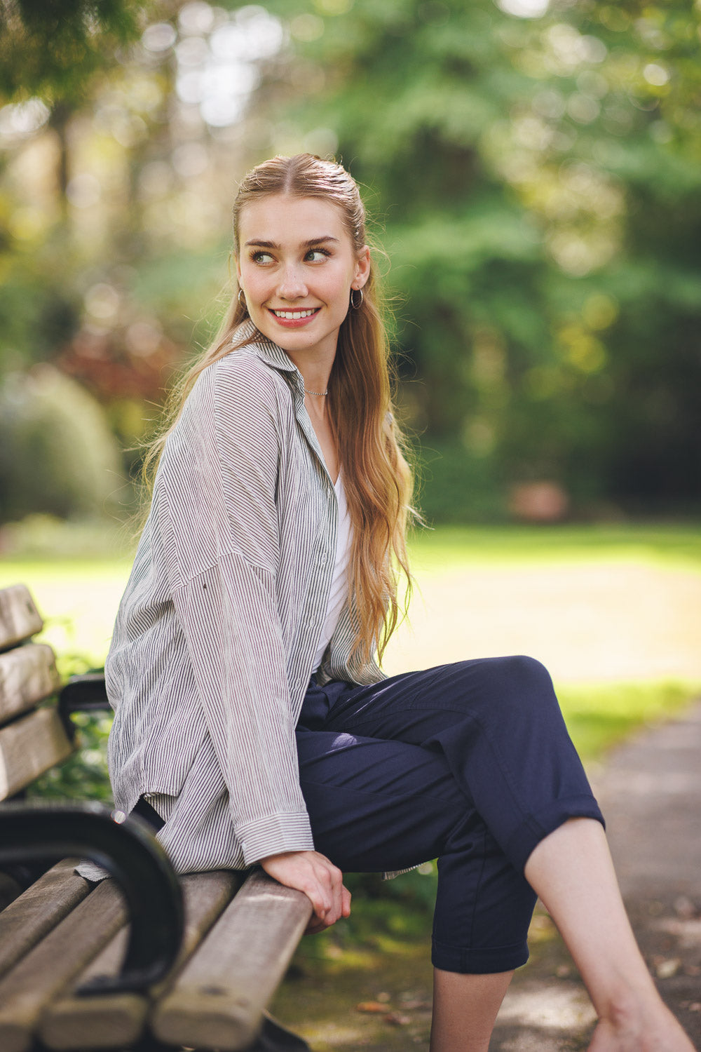 OVERSIZED SEERSUCKER SHIRT