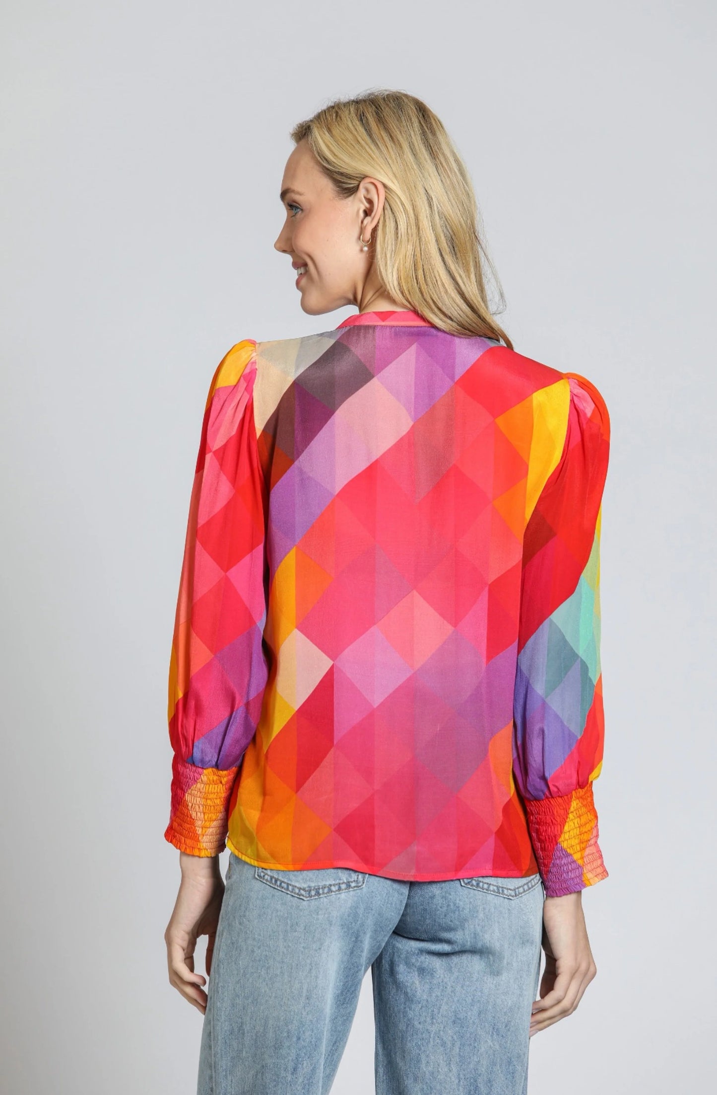 Split neck Blouse