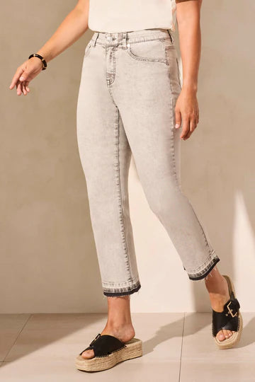 SOPHIA CURVY MICRO FLARE CROP JEANS