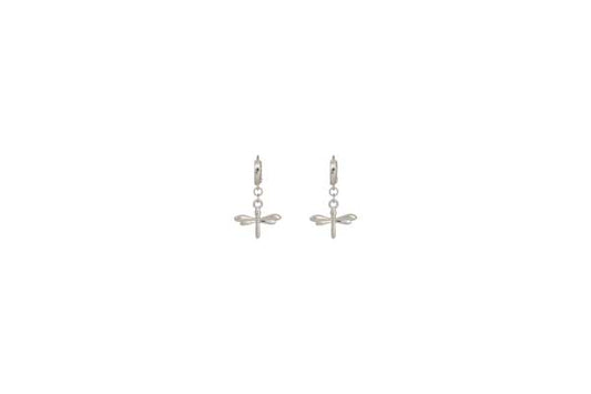 SHINY SILVER EARRINGS