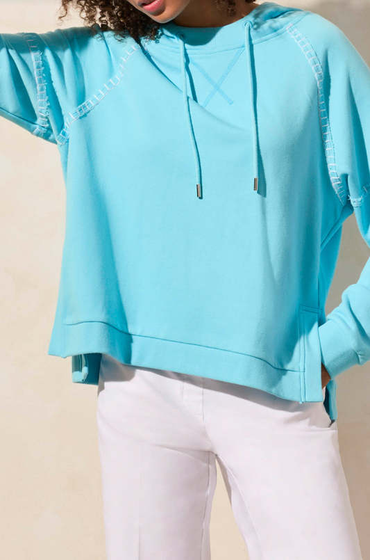 FRENCH TERRY LONG-SLEEVE HOODY